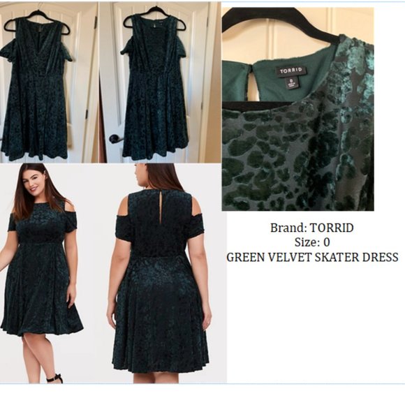 TORRID SKATER DRESS - Picture 1 of 1